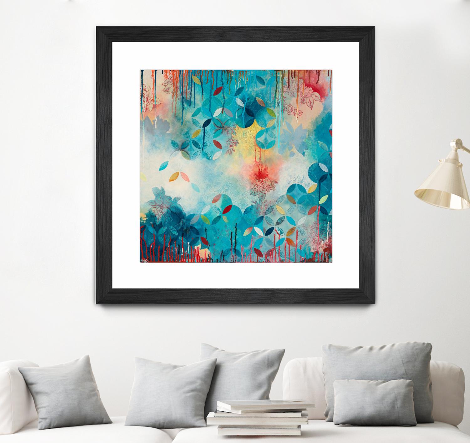 Tranquil Eden 1 by Heather Noel Robinson on GIANT ART - multicolor abstracts; contemporary