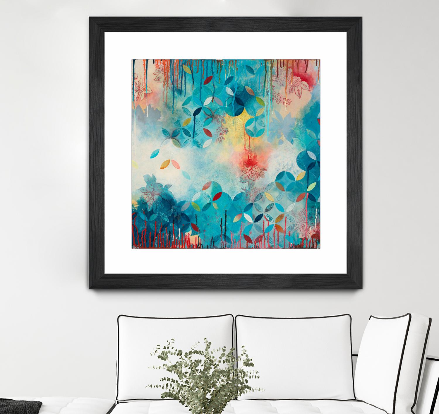 Tranquil Eden 1 by Heather Noel Robinson on GIANT ART - multicolor abstracts; contemporary