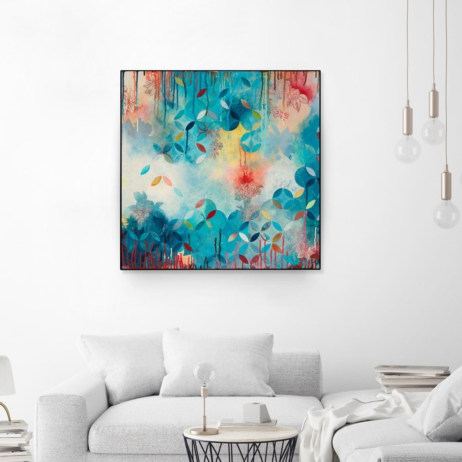 Tranquil Eden 1 by Heather Noel Robinson on GIANT ART - multicolor abstracts; contemporary