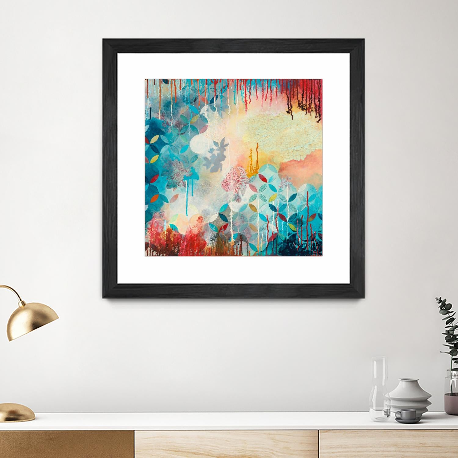 Tranquil Eden 2 by Heather Noel Robinson on GIANT ART - multicolor abstracts; contemporary