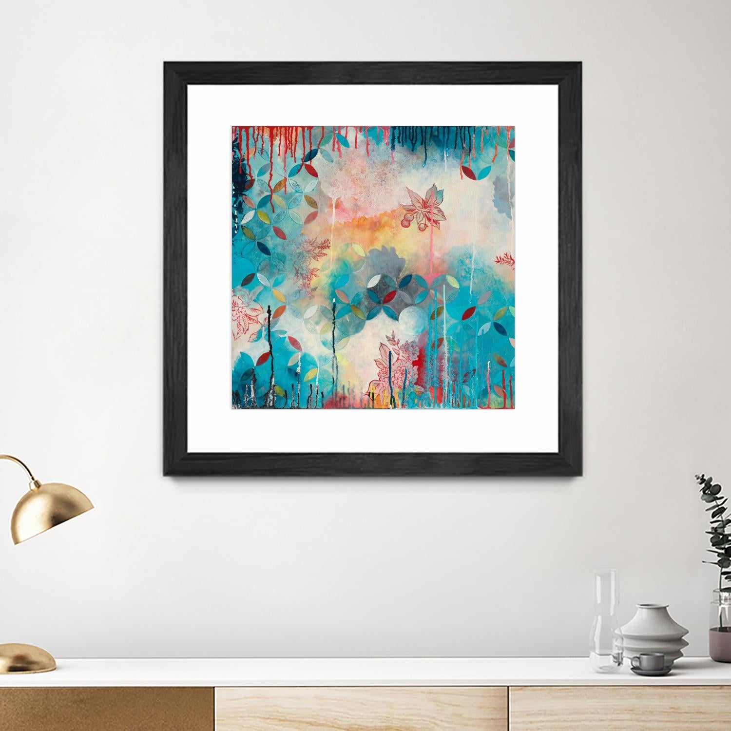 Tranquil Eden 3 by Heather Noel Robinson on GIANT ART - multicolor abstracts; contemporary