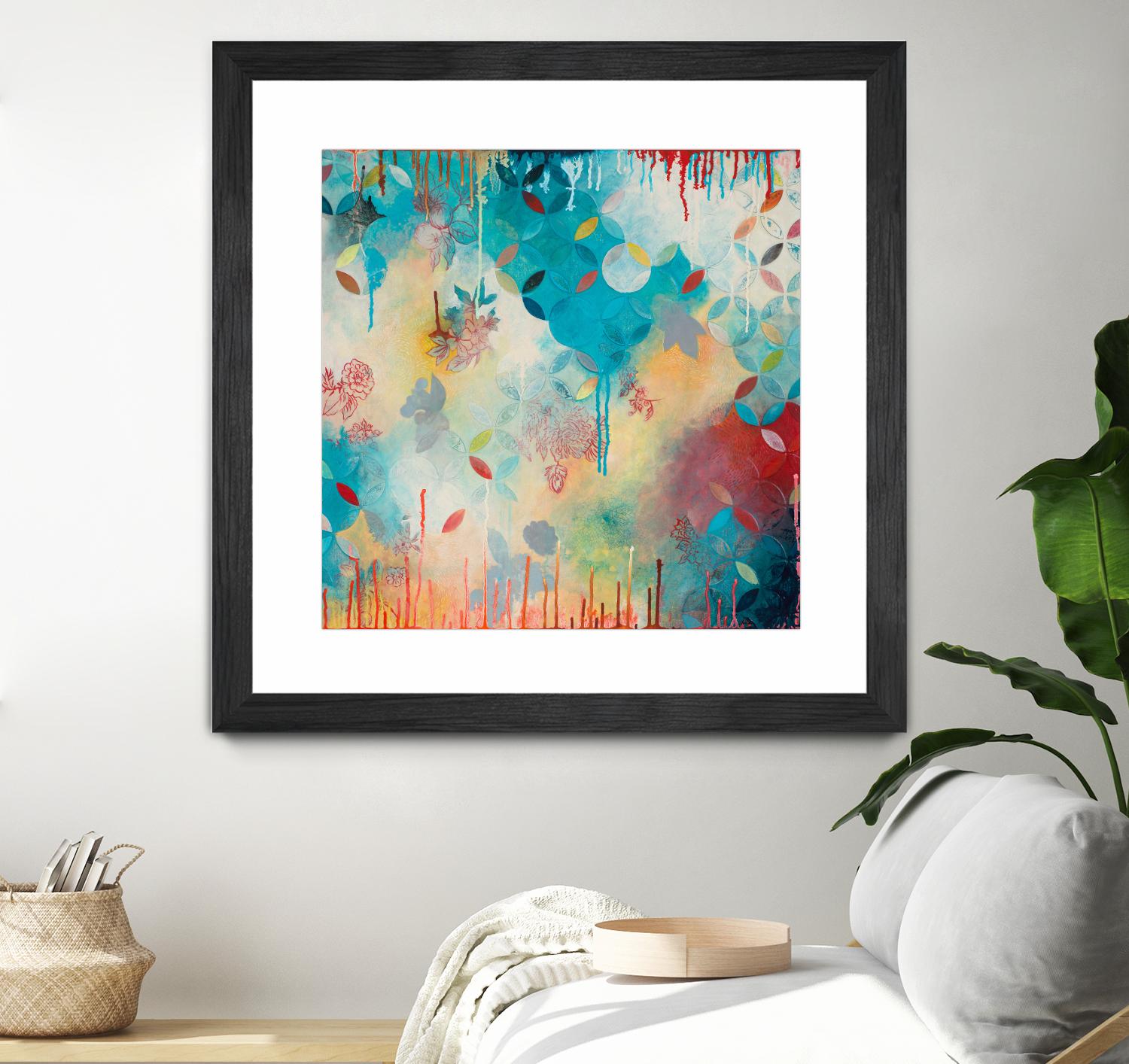 Tranquil Eden 4 by Heather Noel Robinson on GIANT ART - multicolor abstracts; contemporary