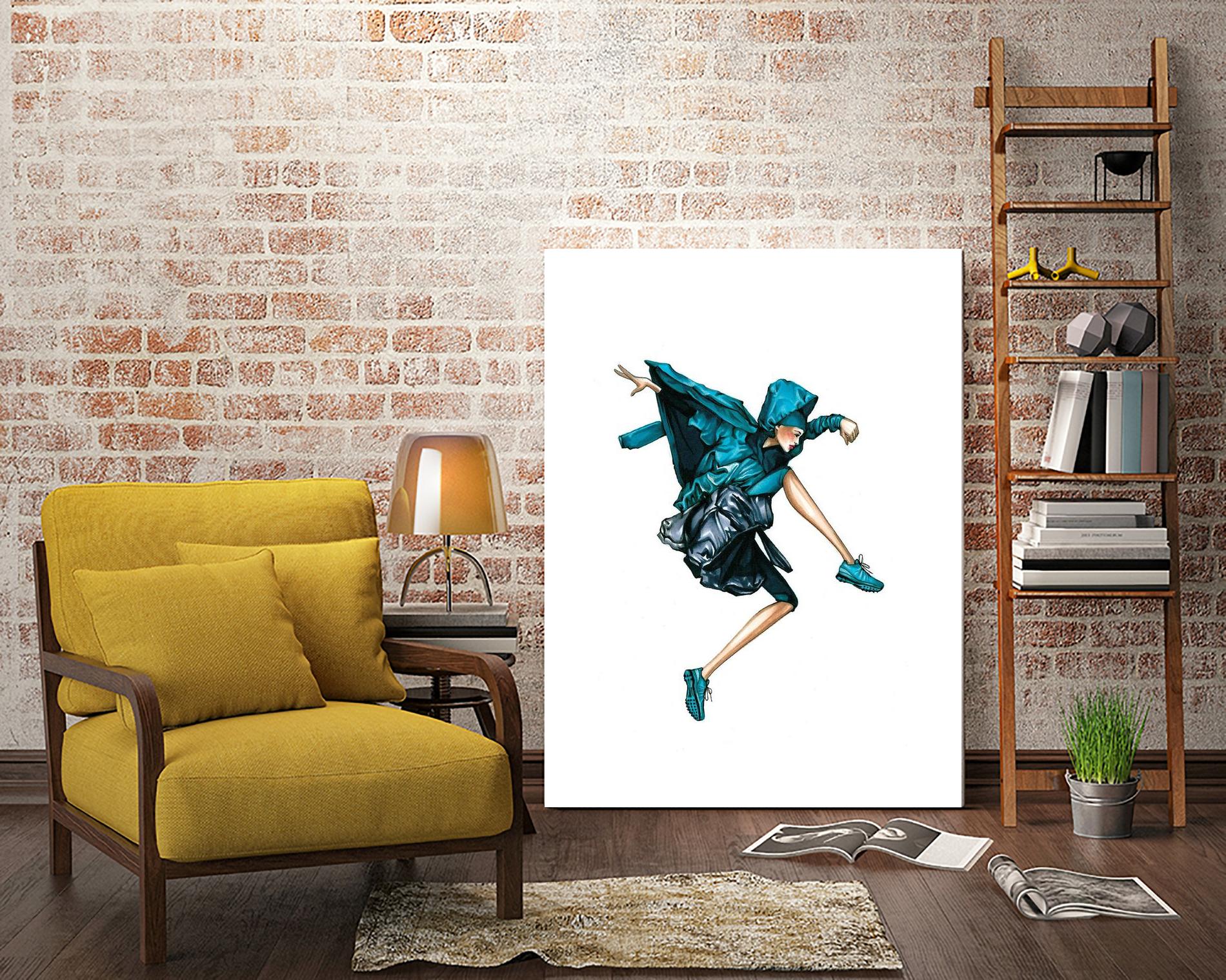 Portfolio 124 by Nancy Riegelman on GIANT ART - multicolor figurative