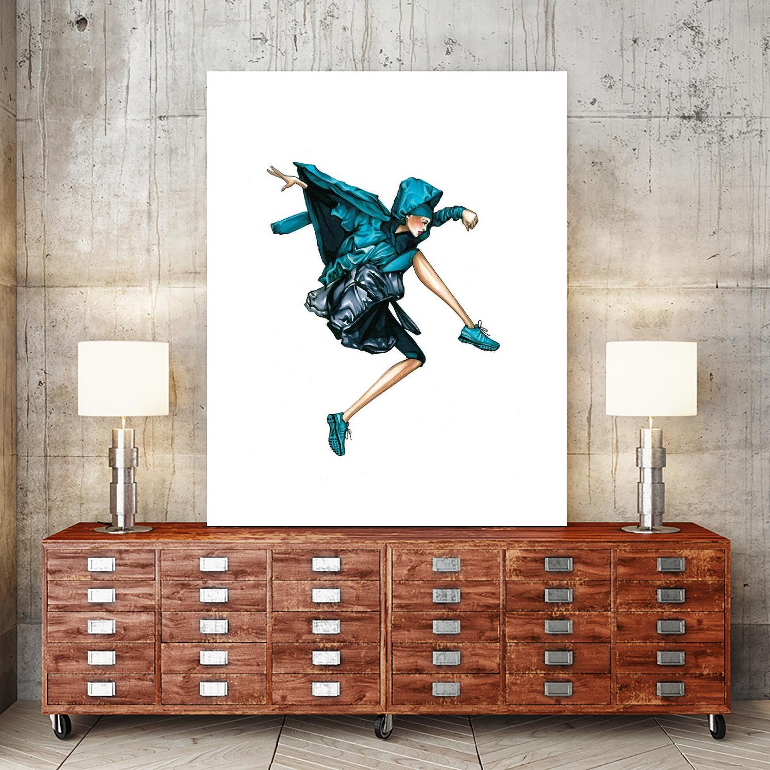 Portfolio 124 by Nancy Riegelman on GIANT ART - multicolor figurative