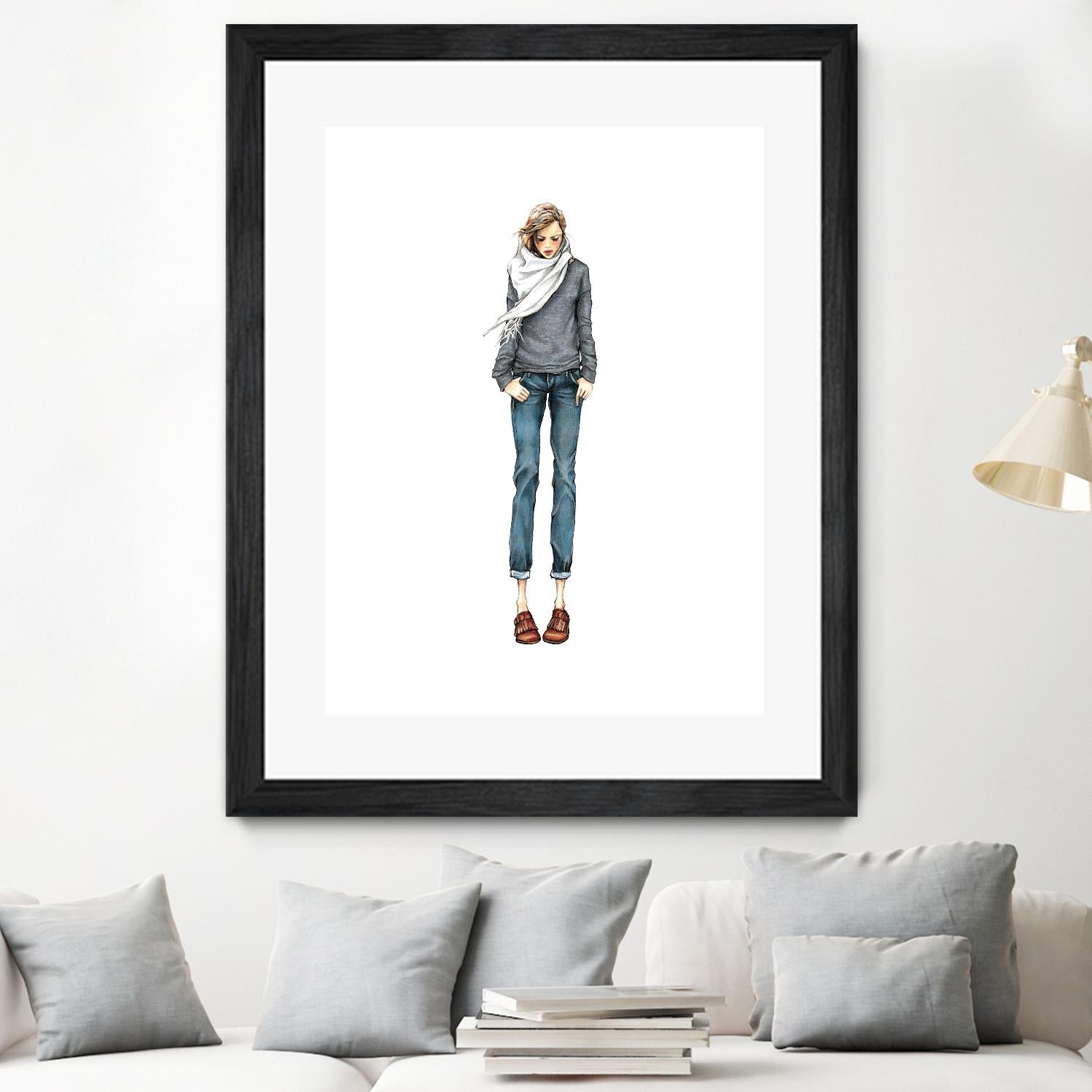 Portfolio 055 by Nancy Riegelman on GIANT ART - multicolor figurative