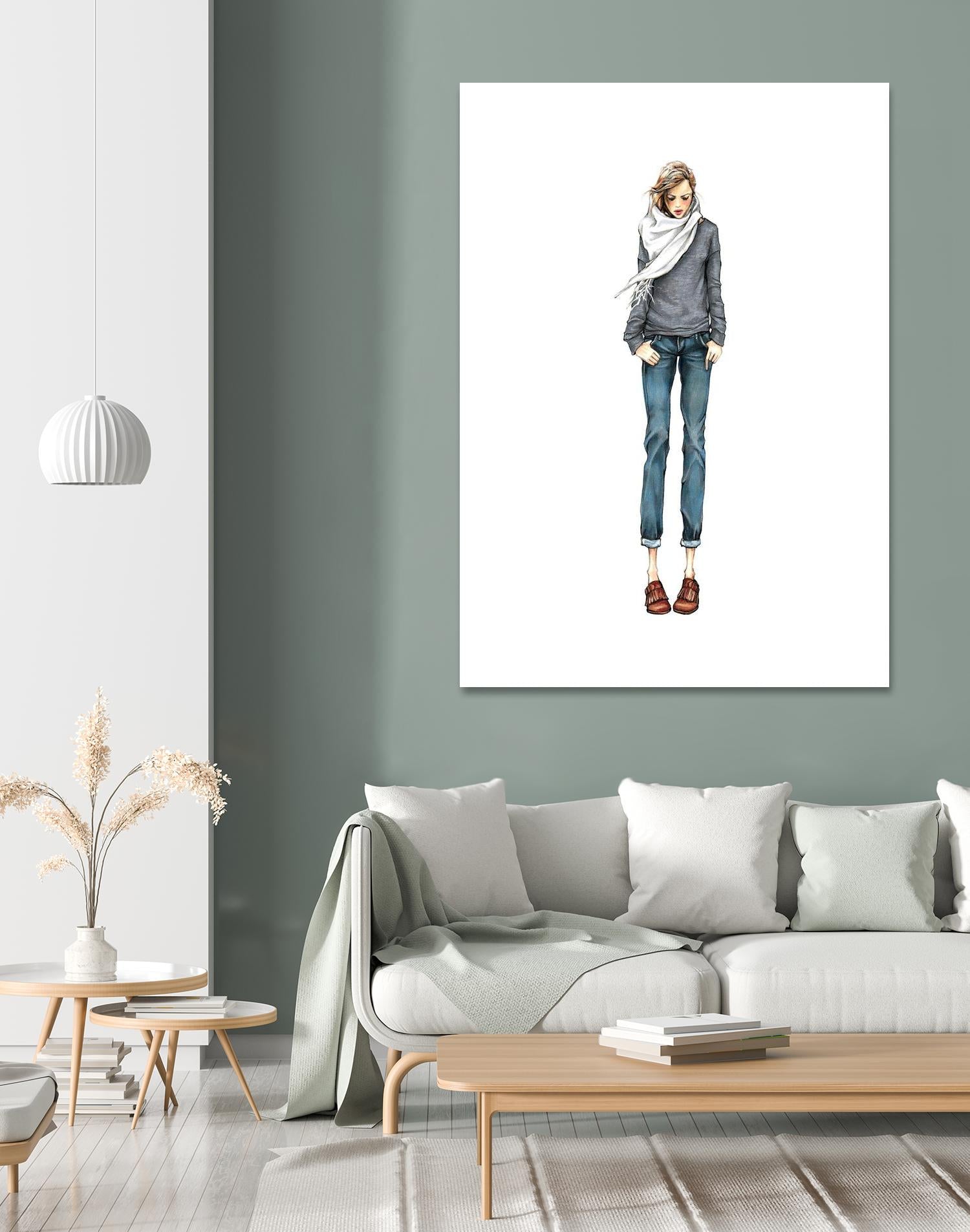 Portfolio 055 by Nancy Riegelman on GIANT ART - multicolor figurative