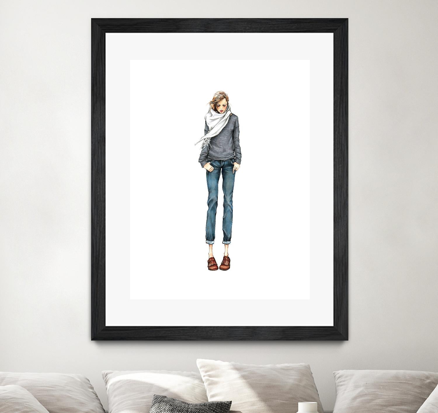 Portfolio 055 by Nancy Riegelman on GIANT ART - multicolor figurative