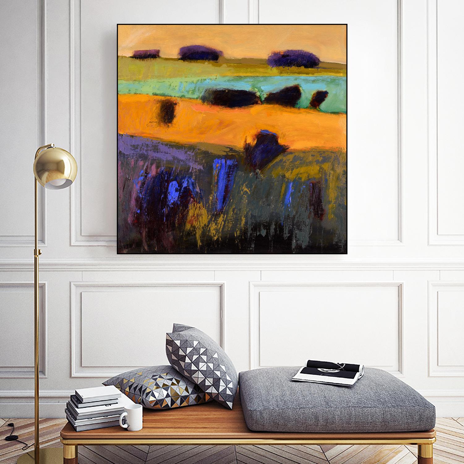 From What I Imagined by Jane Schmidt on GIANT ART - multicolor contemporary; landscapes