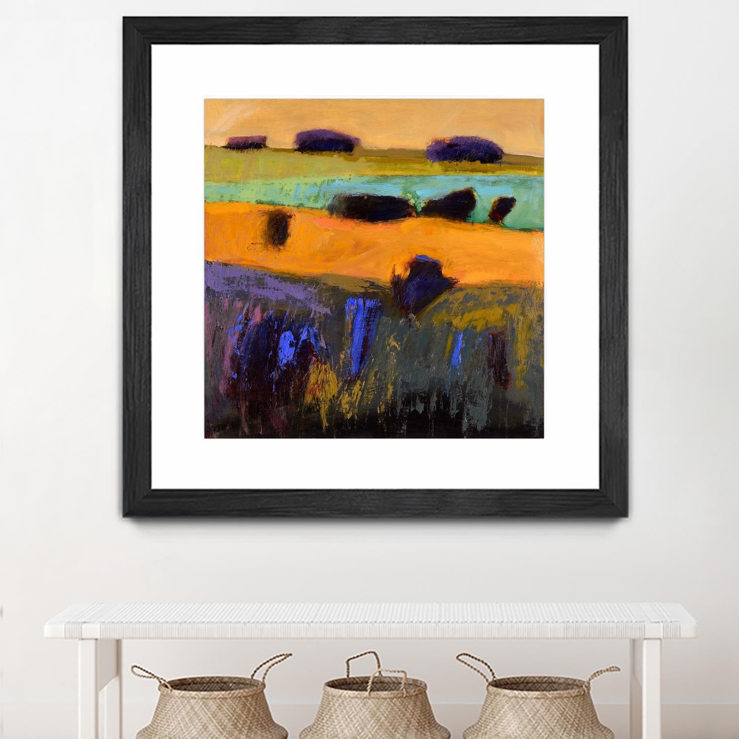 From What I Imagined by Jane Schmidt on GIANT ART - multicolor contemporary; landscapes