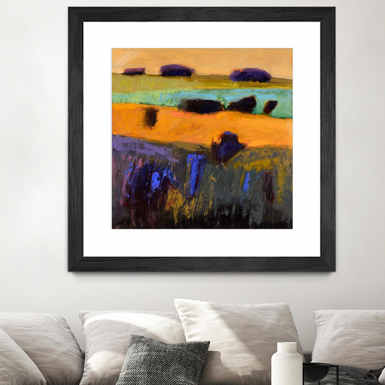 From What I Imagined by Jane Schmidt on GIANT ART - multicolor contemporary; landscapes