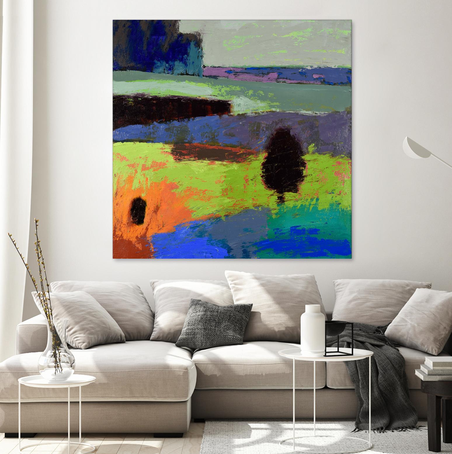 From What I Know by Jane Schmidt on GIANT ART - multicolor contemporary; landscapes