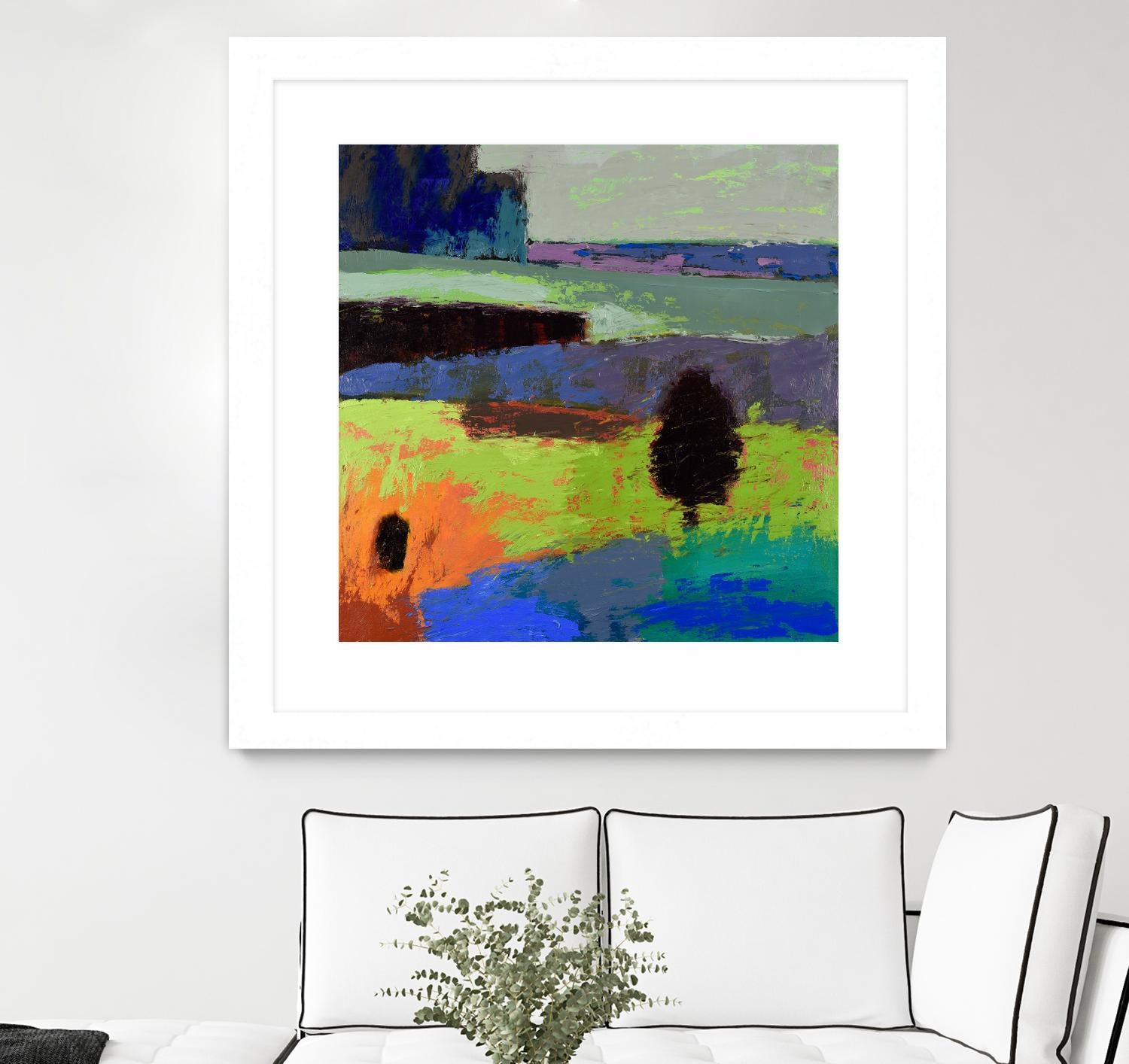 From What I Know by Jane Schmidt on GIANT ART - multicolor contemporary; landscapes