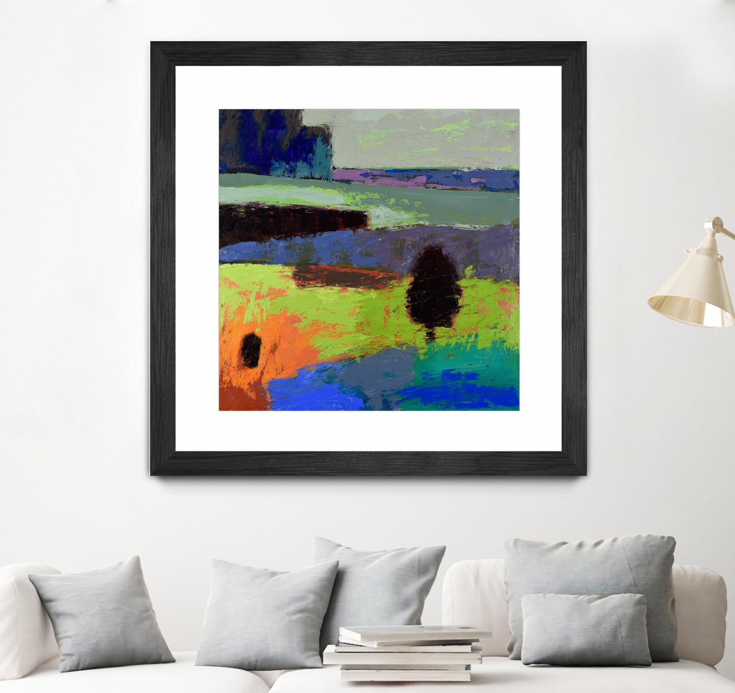 From What I Know by Jane Schmidt on GIANT ART - multicolor contemporary; landscapes