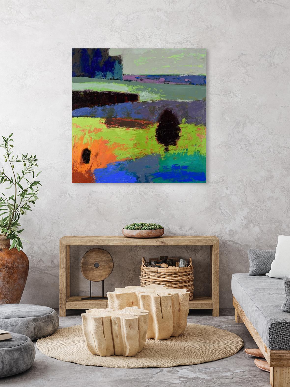 From What I Know by Jane Schmidt on GIANT ART - multicolor contemporary; landscapes