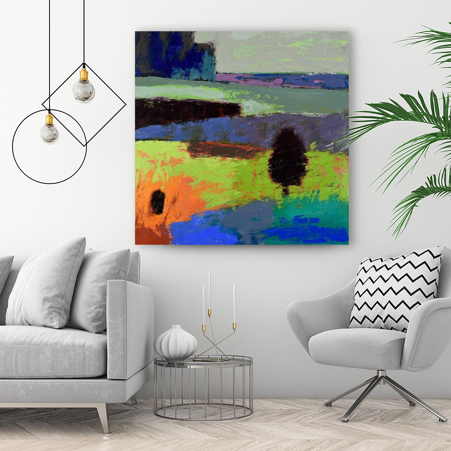 From What I Know by Jane Schmidt on GIANT ART - multicolor contemporary; landscapes