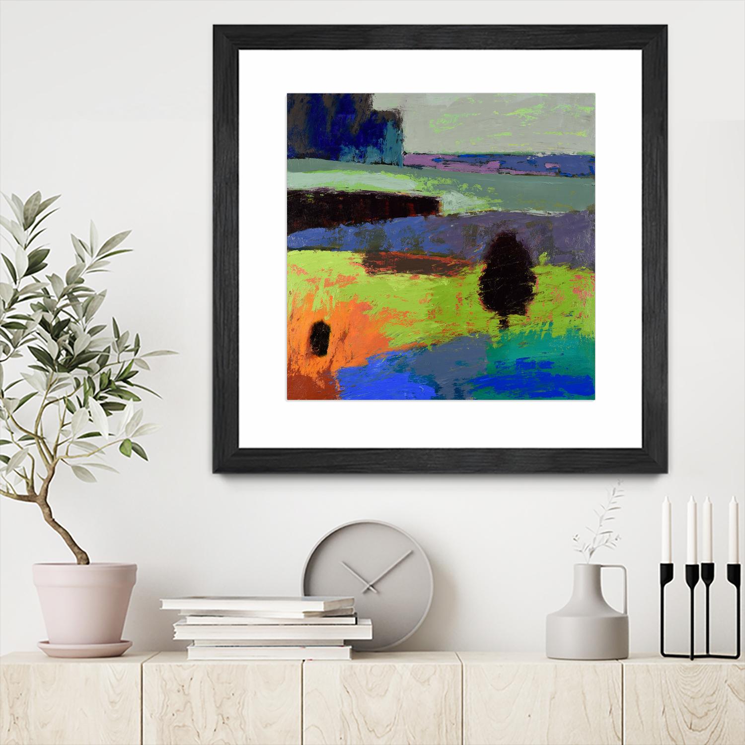 From What I Know by Jane Schmidt on GIANT ART - multicolor contemporary; landscapes