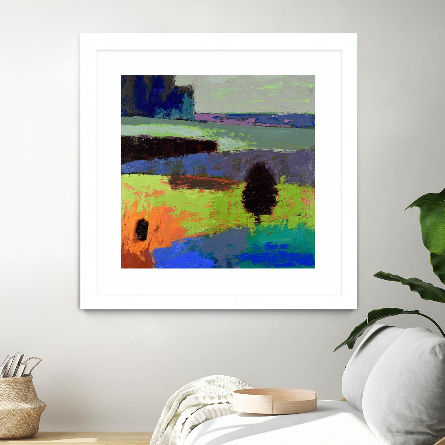 From What I Know by Jane Schmidt on GIANT ART - multicolor contemporary; landscapes