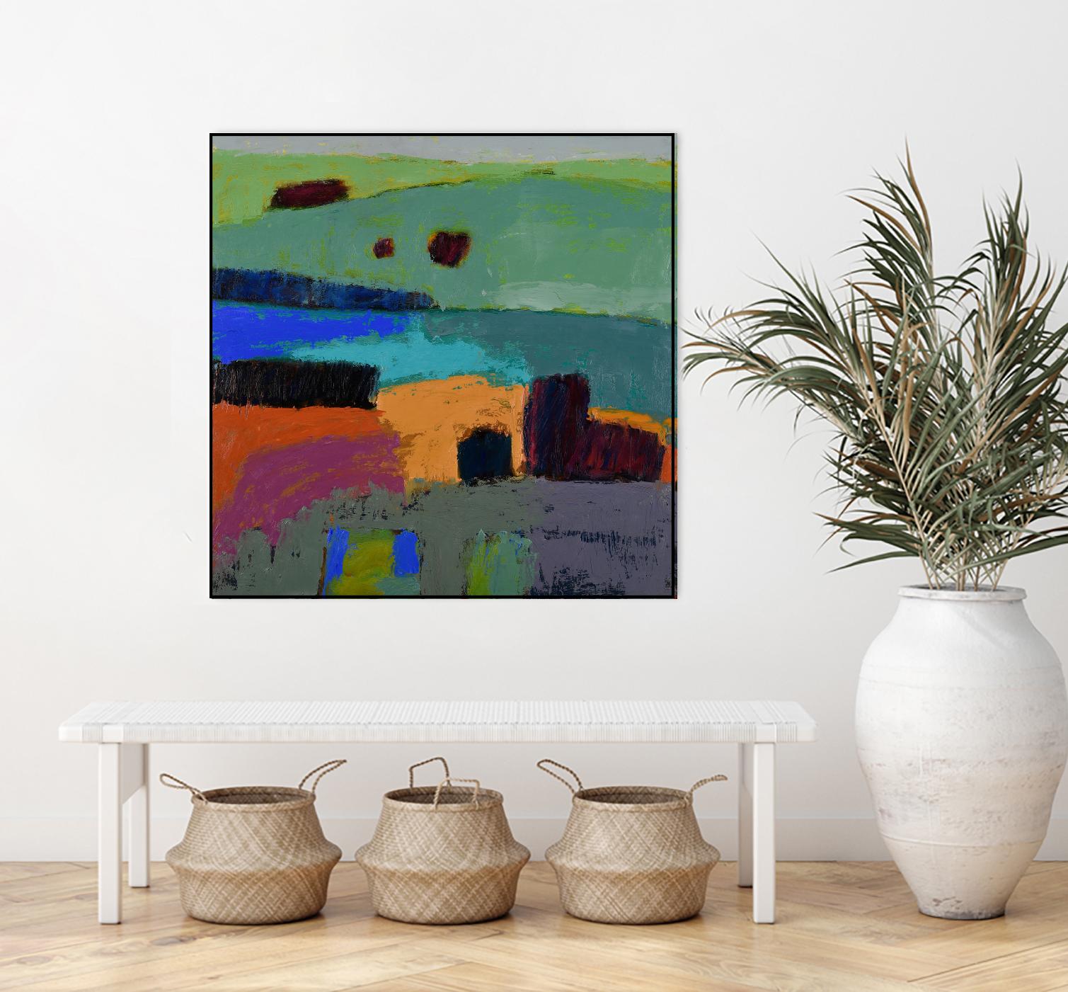 From What I Saw by Jane Schmidt on GIANT ART - multicolor contemporary; landscapes