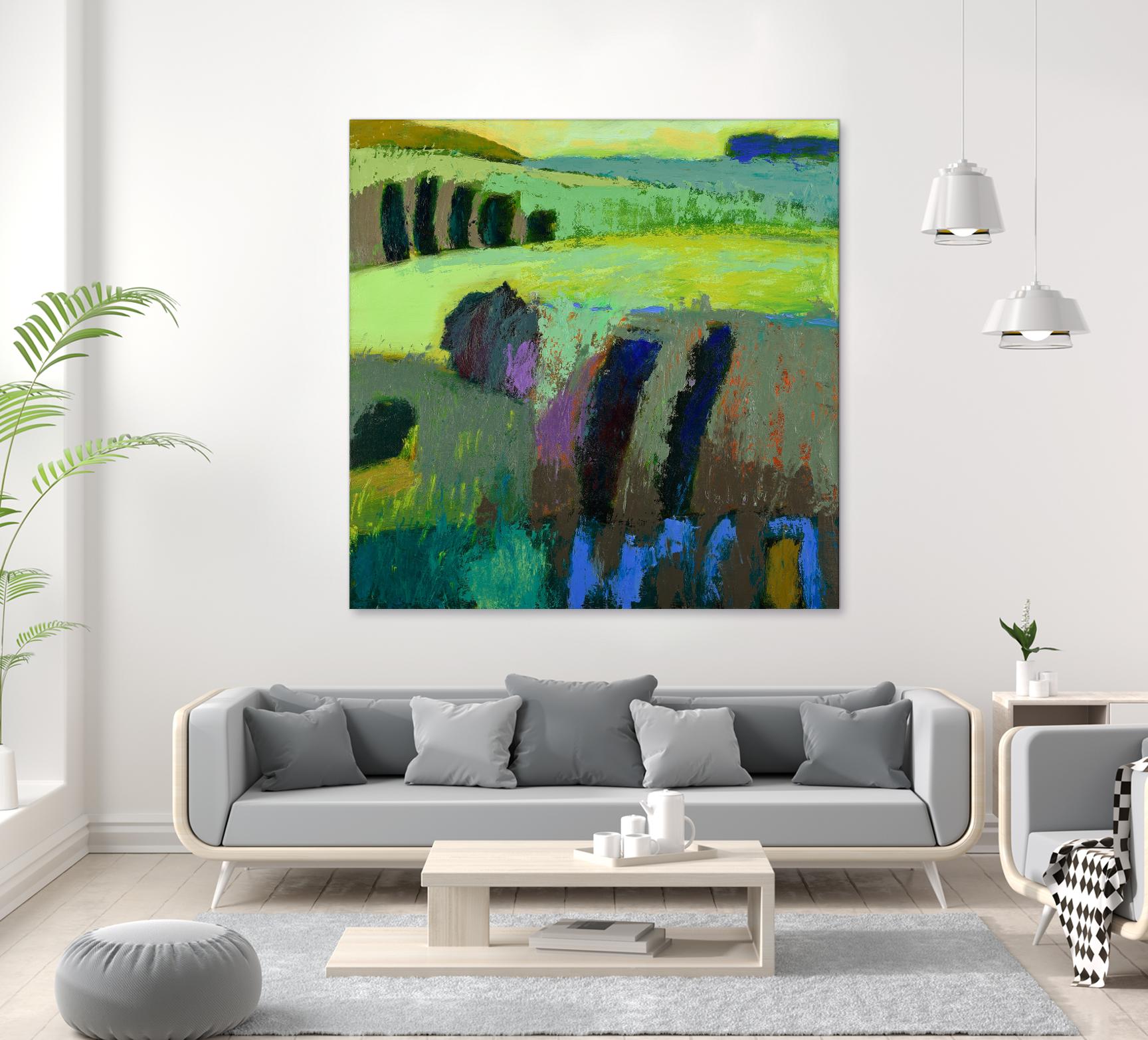 From What I Thought by Jane Schmidt on GIANT ART - multicolor contemporary; landscapes