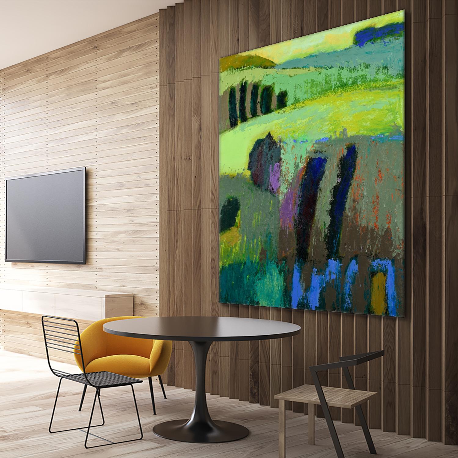 From What I Thought by Jane Schmidt on GIANT ART - multicolor contemporary; landscapes