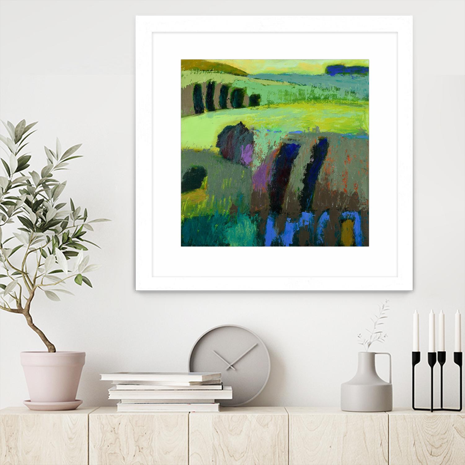 From What I Thought by Jane Schmidt on GIANT ART - multicolor contemporary; landscapes