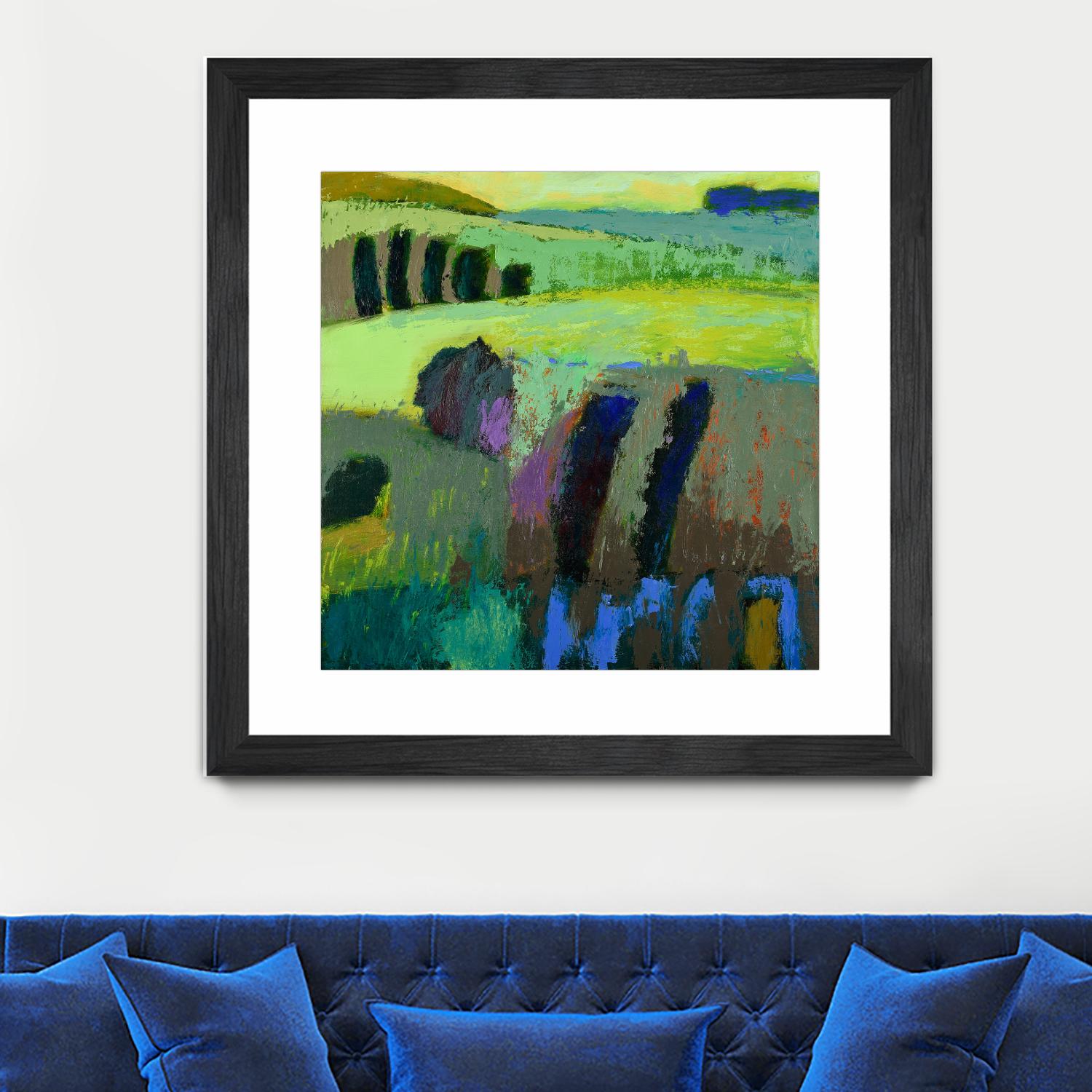 From What I Thought by Jane Schmidt on GIANT ART - multicolor contemporary; landscapes