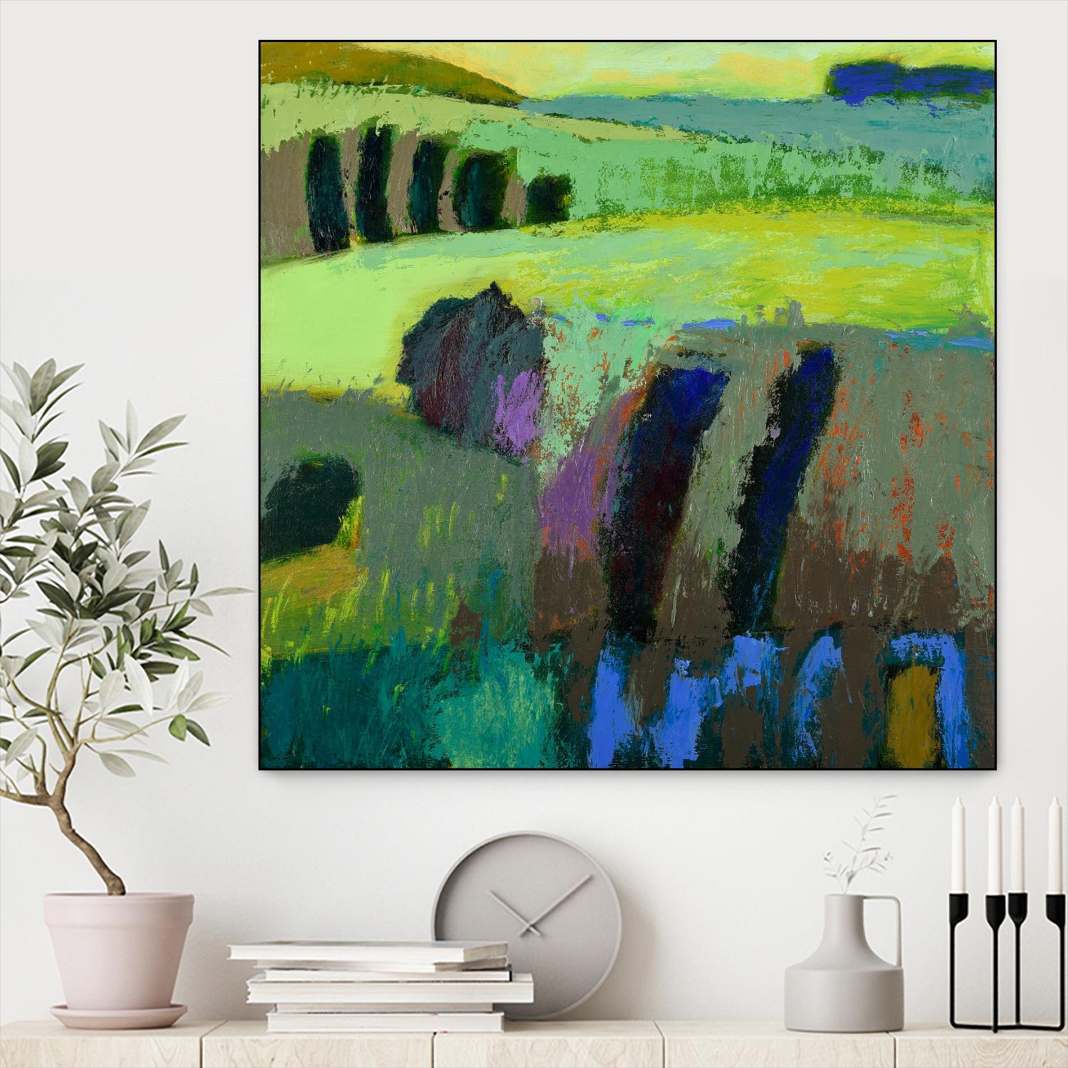 From What I Thought by Jane Schmidt on GIANT ART - multicolor contemporary; landscapes