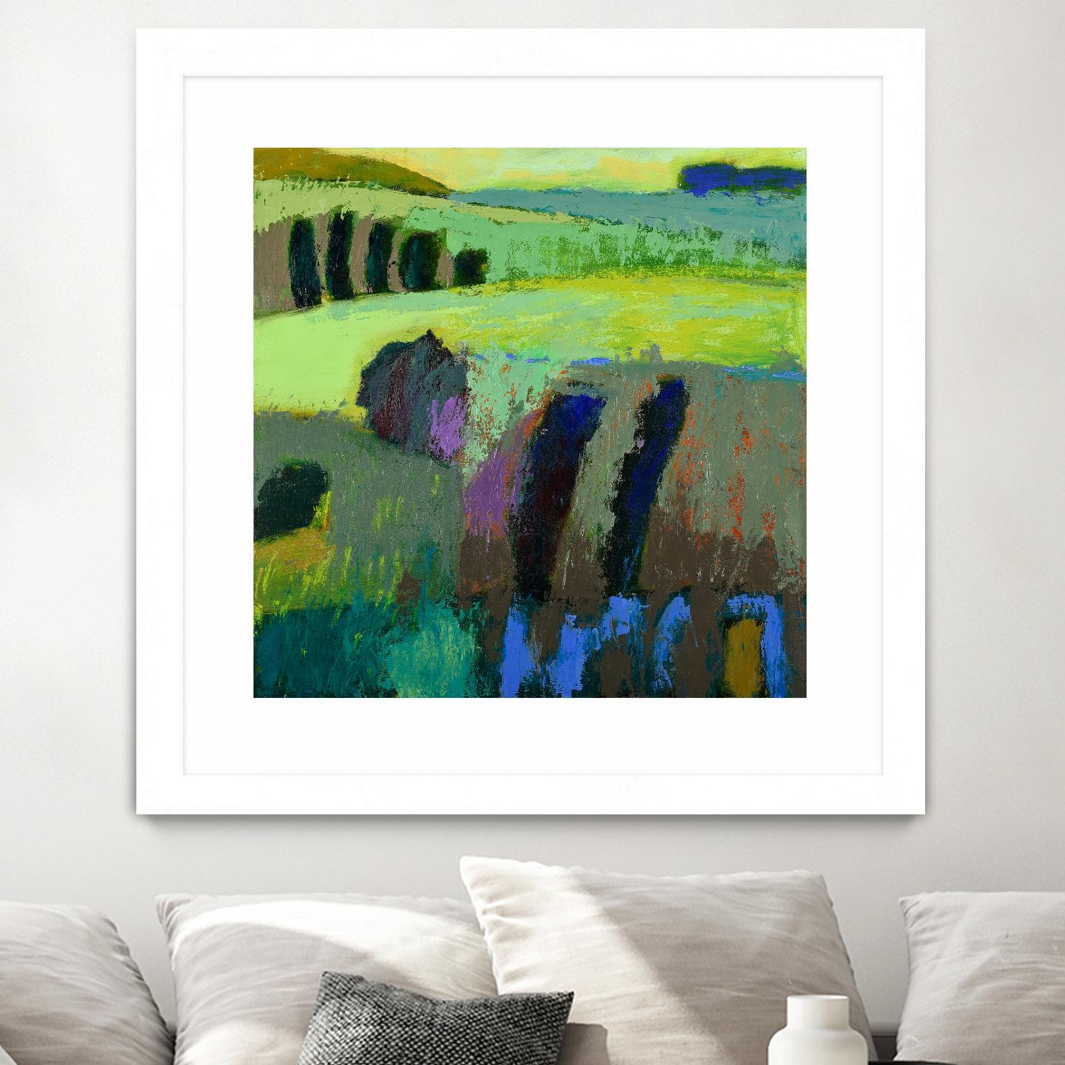 From What I Thought by Jane Schmidt on GIANT ART - multicolor contemporary; landscapes