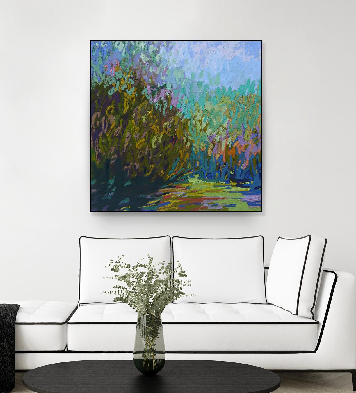 Colorfield #60 by Jane Schmidt on GIANT ART - multicolor landscapes; contemporary