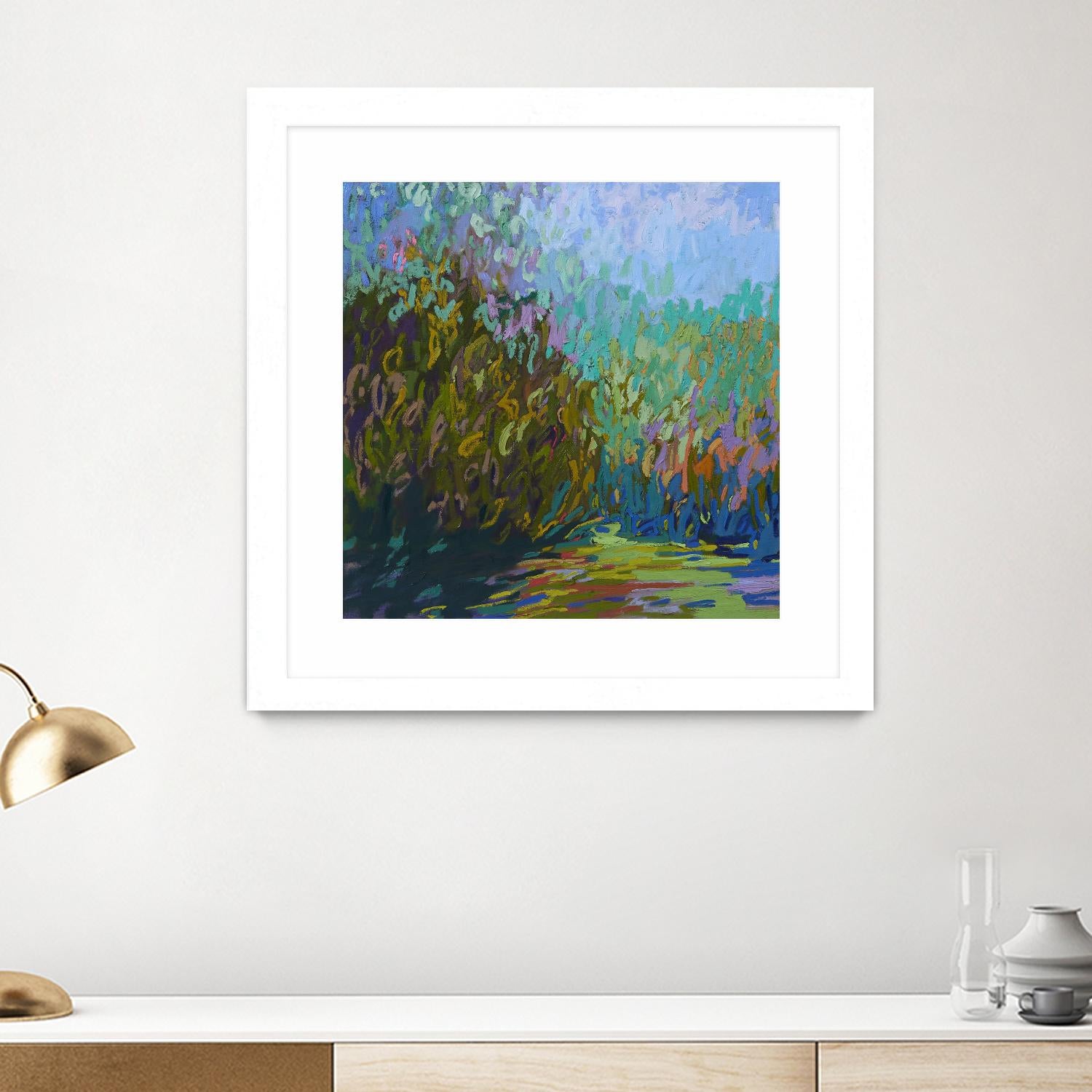 Colorfield #60 by Jane Schmidt on GIANT ART - multicolor landscapes; contemporary