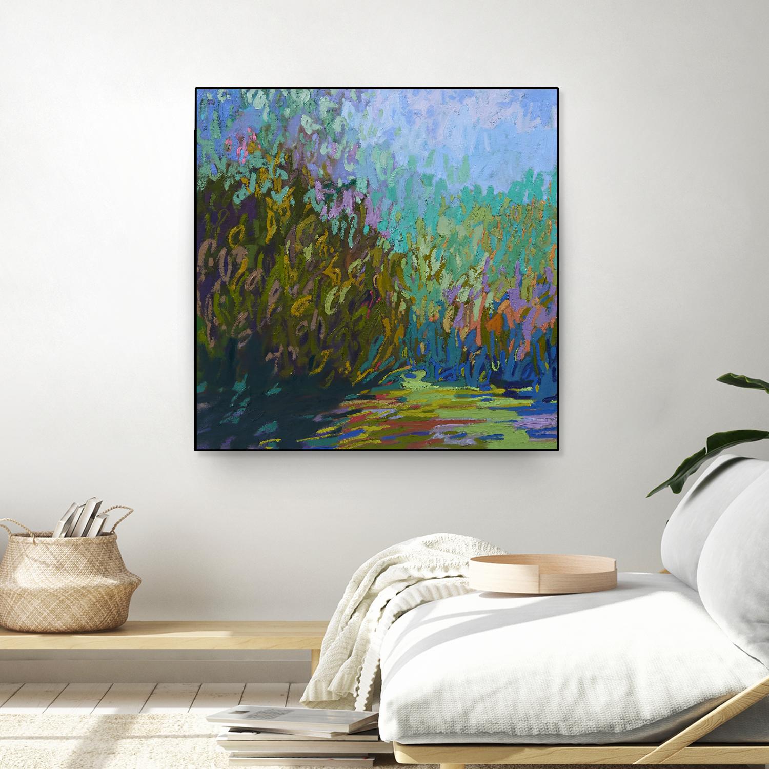 Colorfield #60 by Jane Schmidt on GIANT ART - multicolor landscapes; contemporary