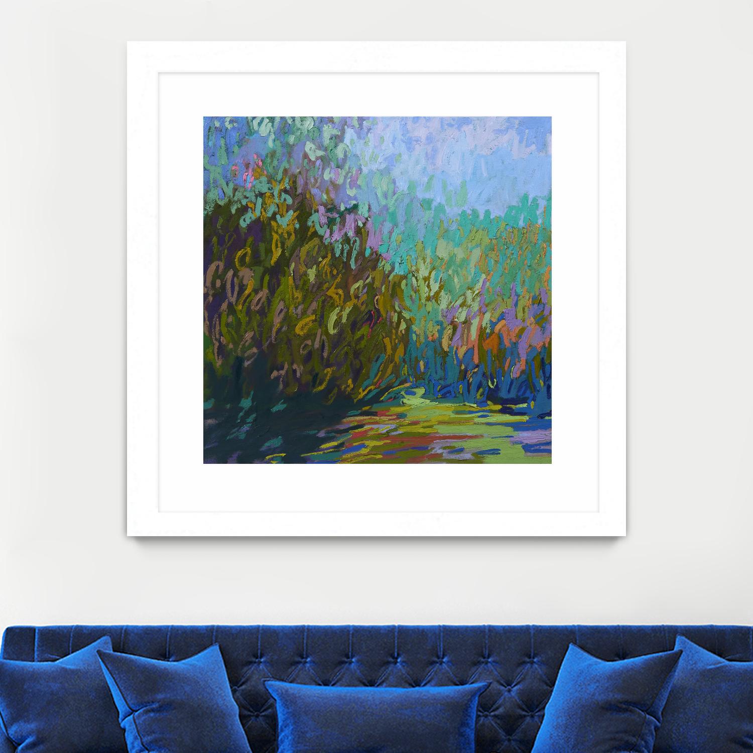 Colorfield #60 by Jane Schmidt on GIANT ART - multicolor landscapes; contemporary