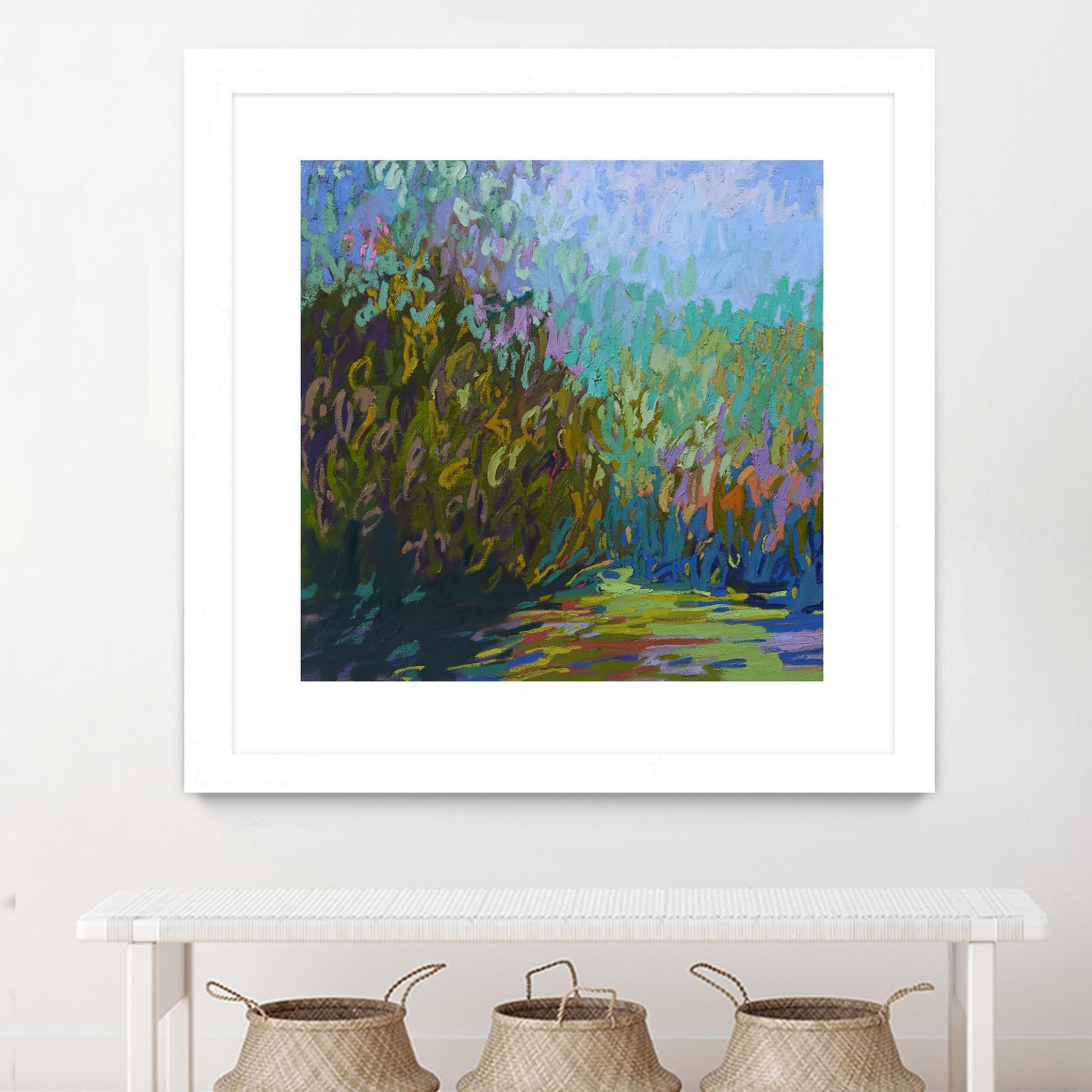 Colorfield #60 by Jane Schmidt on GIANT ART - multicolor landscapes; contemporary