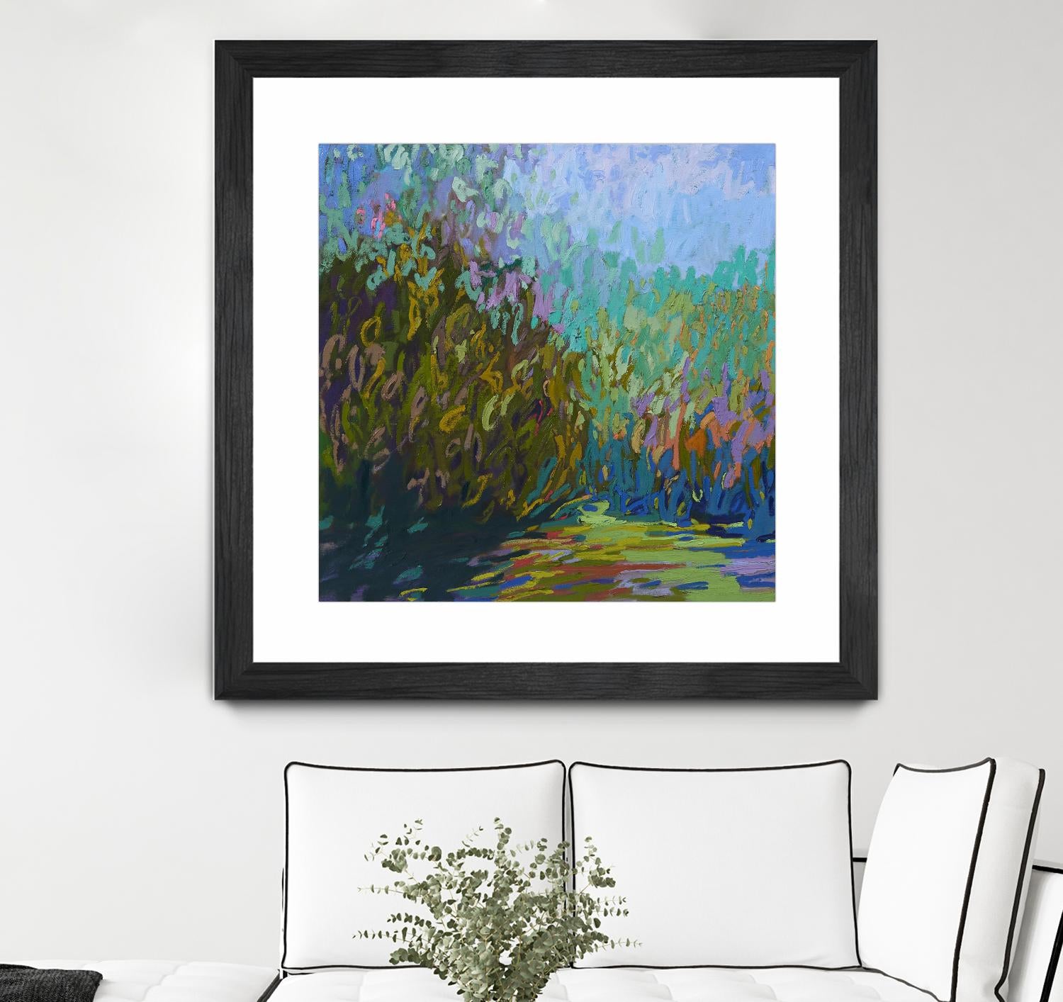 Colorfield #60 by Jane Schmidt on GIANT ART - multicolor landscapes; contemporary