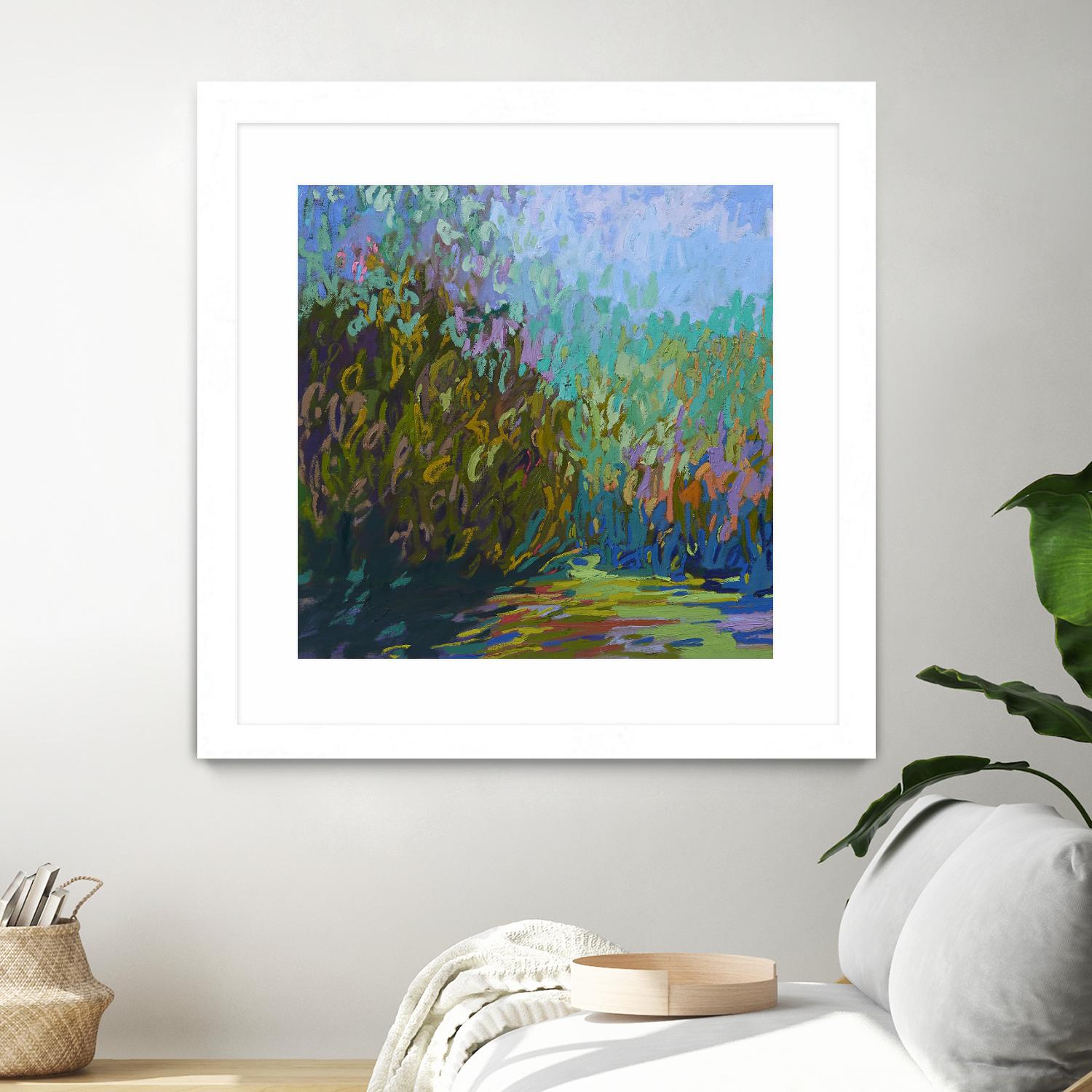 Colorfield #60 by Jane Schmidt on GIANT ART - multicolor landscapes; contemporary