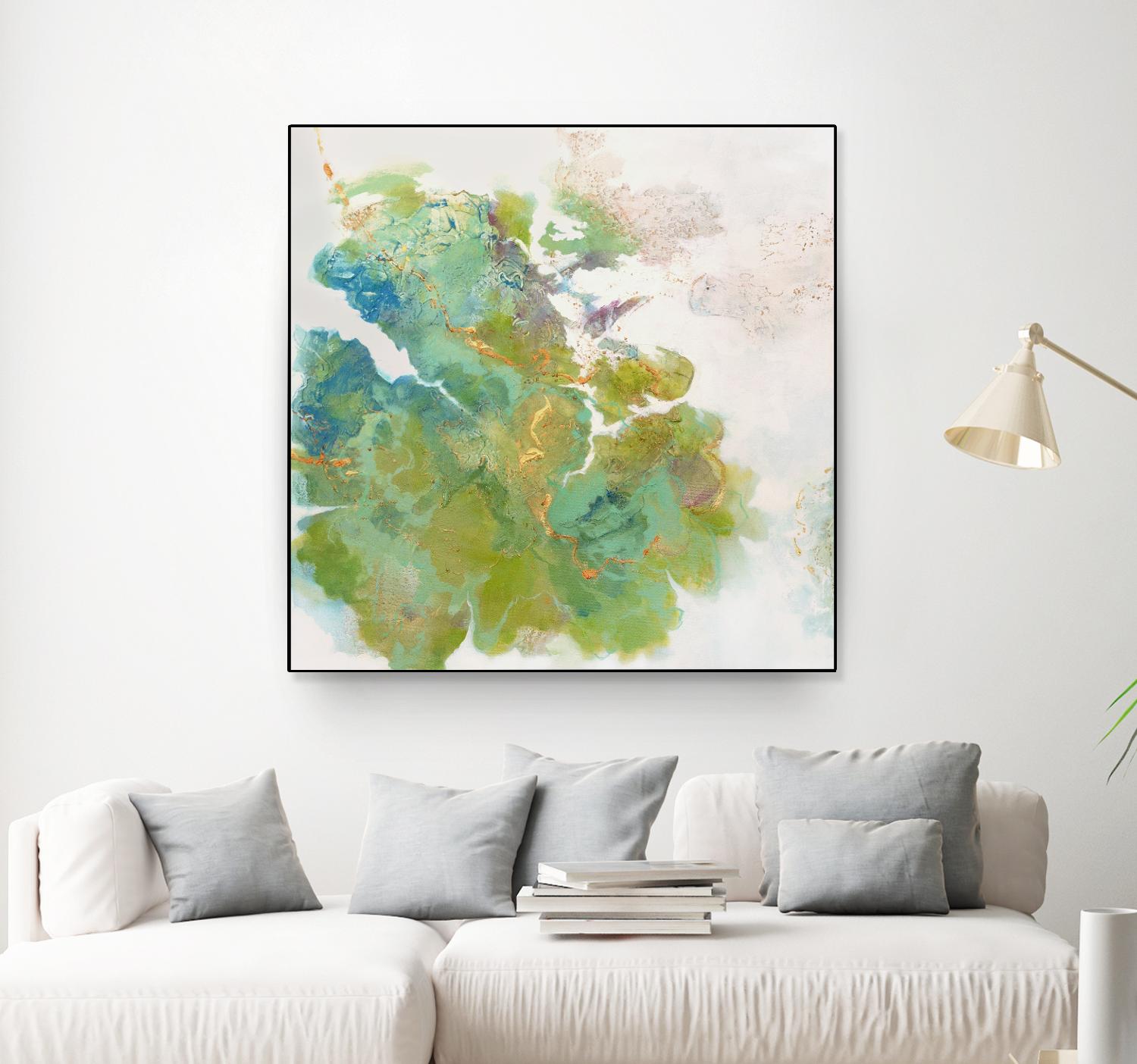 Lichen 1 by Elisa Sheehan on GIANT ART - multicolor abstracts; contemporary