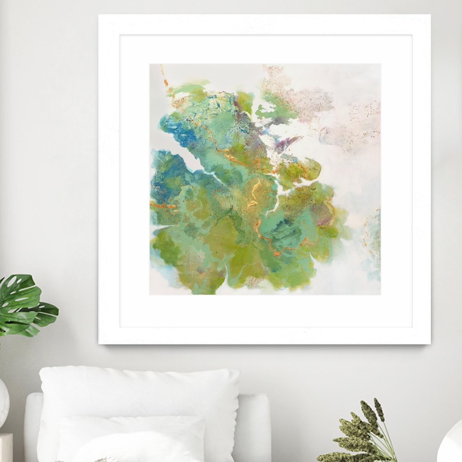 Lichen 1 by Elisa Sheehan on GIANT ART - multicolor abstracts; contemporary
