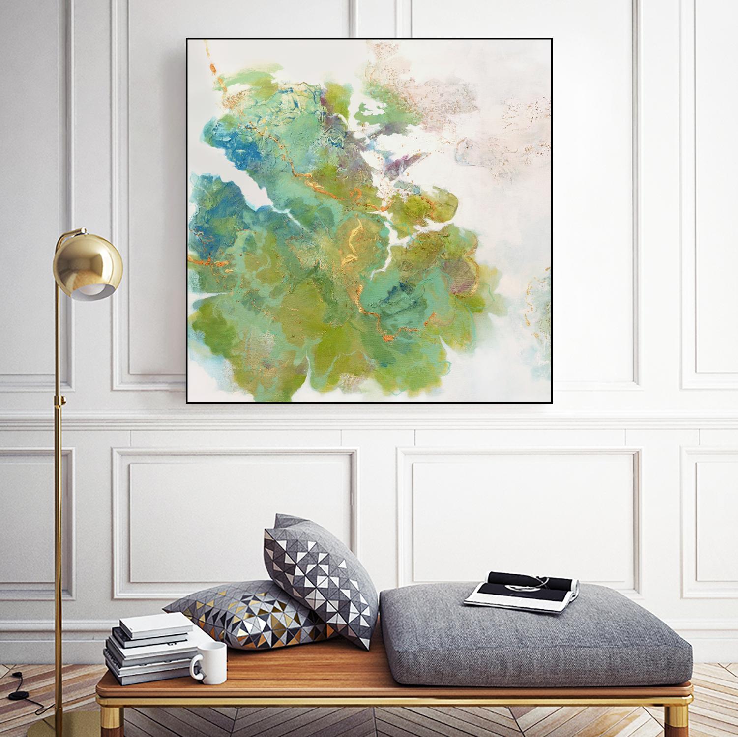 Lichen 1 by Elisa Sheehan on GIANT ART - multicolor abstracts; contemporary