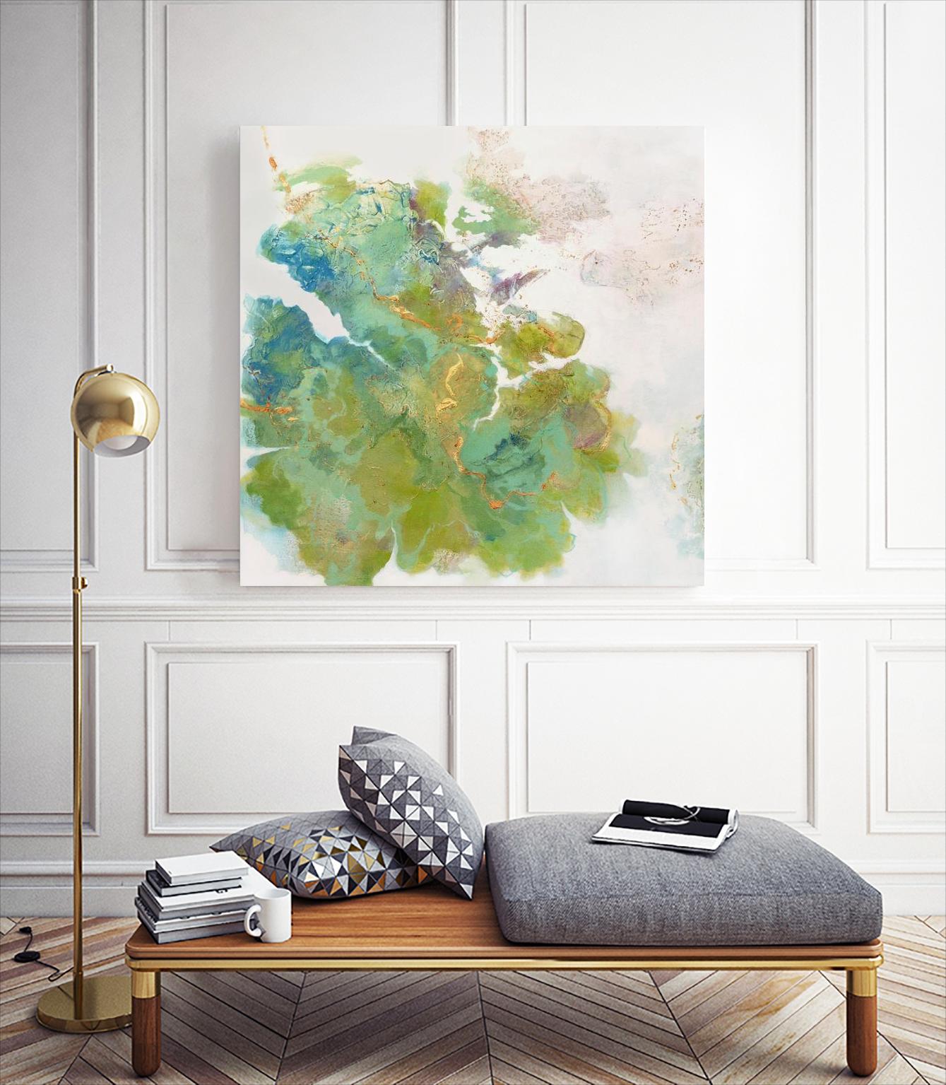 Lichen 1 by Elisa Sheehan on GIANT ART - multicolor abstracts; contemporary