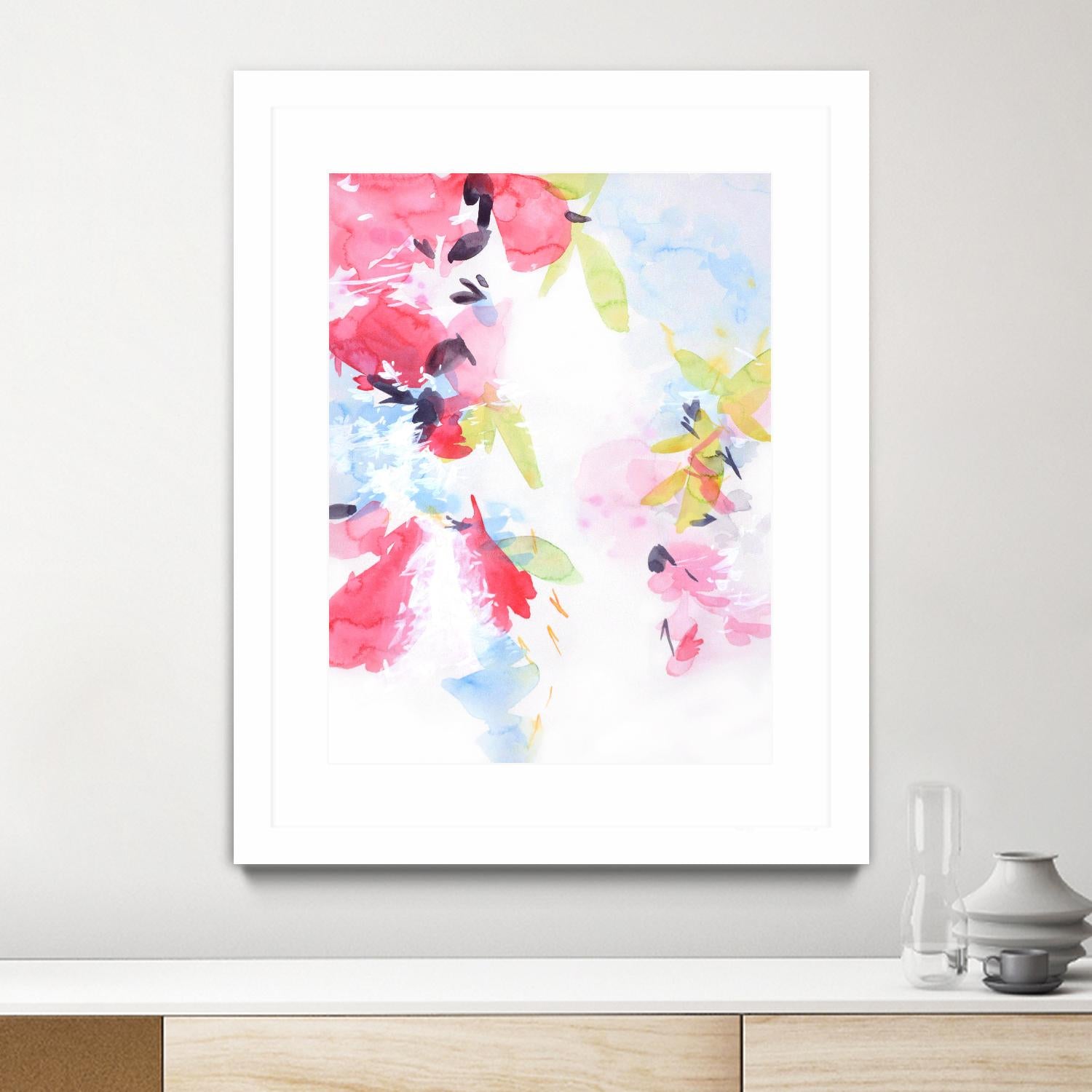 Spring Blossoms 1 by Elisa Sheehan on GIANT ART - multicolor abstracts; contemporary
