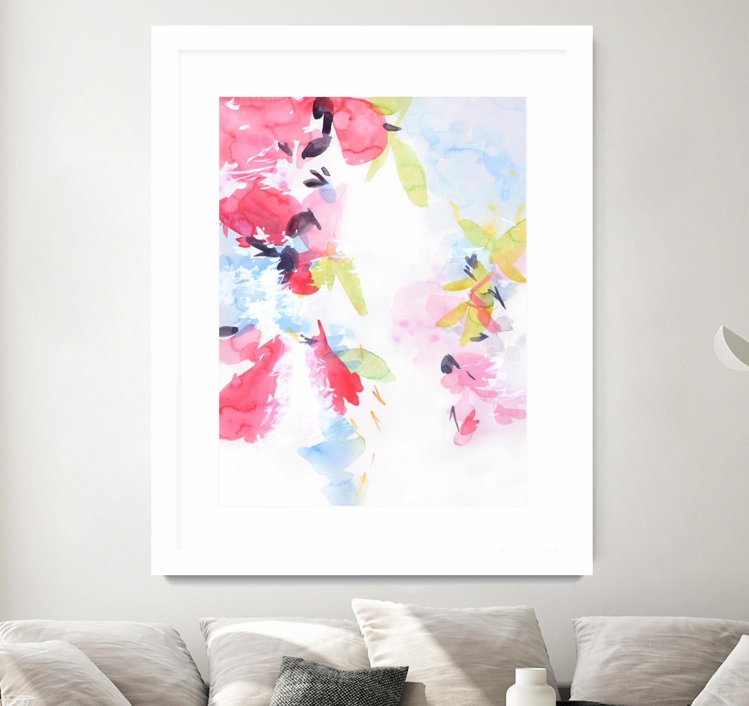 Spring Blossoms 1 by Elisa Sheehan on GIANT ART - multicolor abstracts; contemporary
