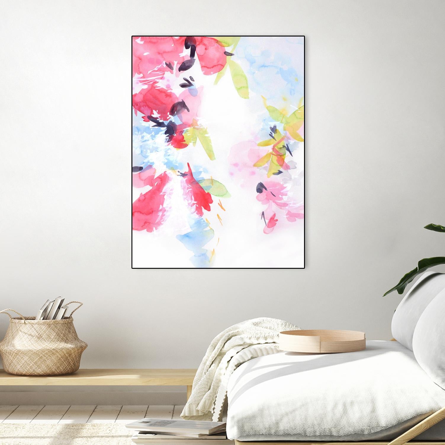 Spring Blossoms 1 by Elisa Sheehan on GIANT ART - multicolor abstracts; contemporary