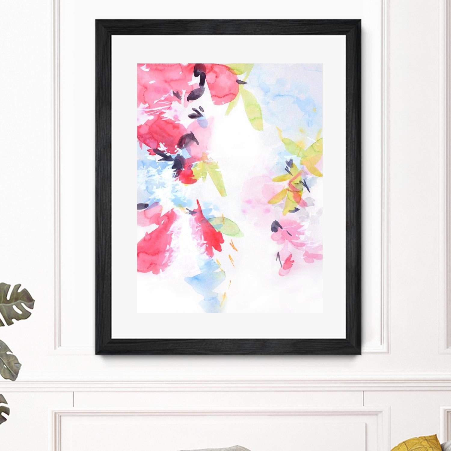 Spring Blossoms 1 by Elisa Sheehan on GIANT ART - multicolor abstracts; contemporary