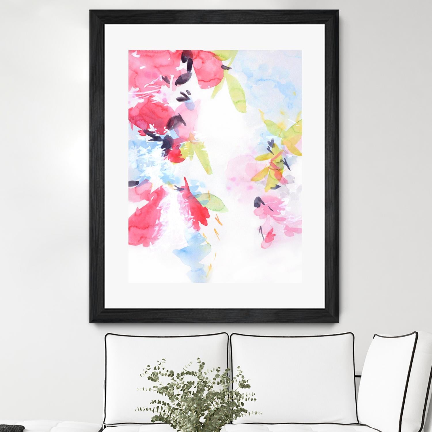 Spring Blossoms 1 by Elisa Sheehan on GIANT ART - multicolor abstracts; contemporary