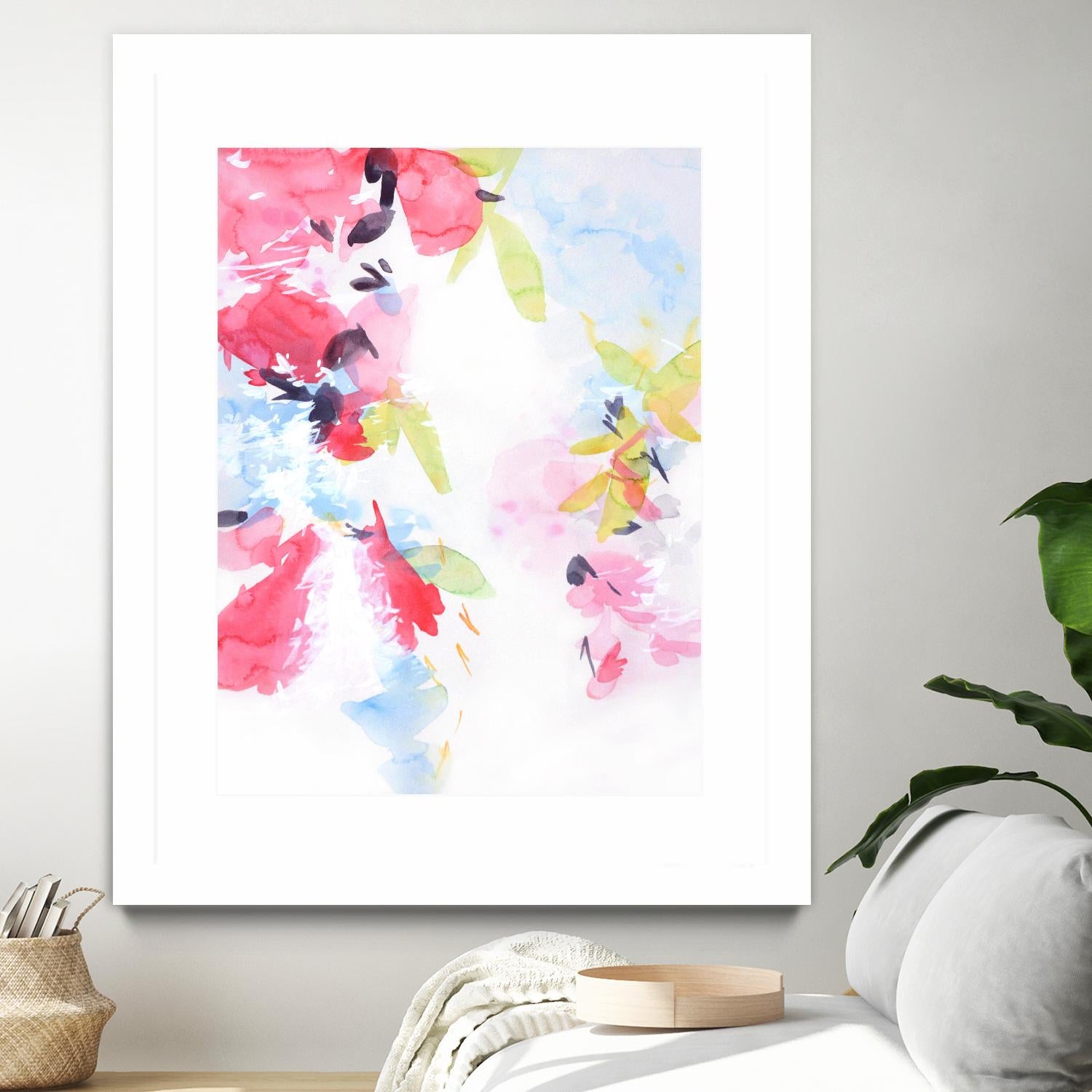 Spring Blossoms 1 by Elisa Sheehan on GIANT ART - multicolor abstracts; contemporary