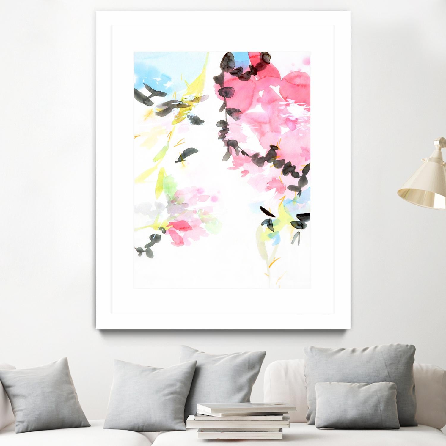 Spring Blossoms 2 by Elisa Sheehan on GIANT ART - multicolor abstracts; contemporary