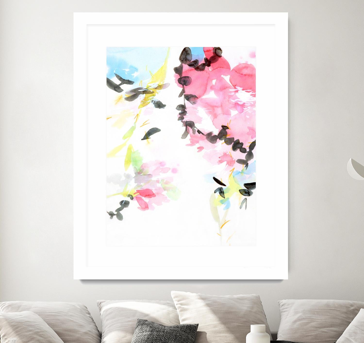 Spring Blossoms 2 by Elisa Sheehan on GIANT ART - multicolor abstracts; contemporary