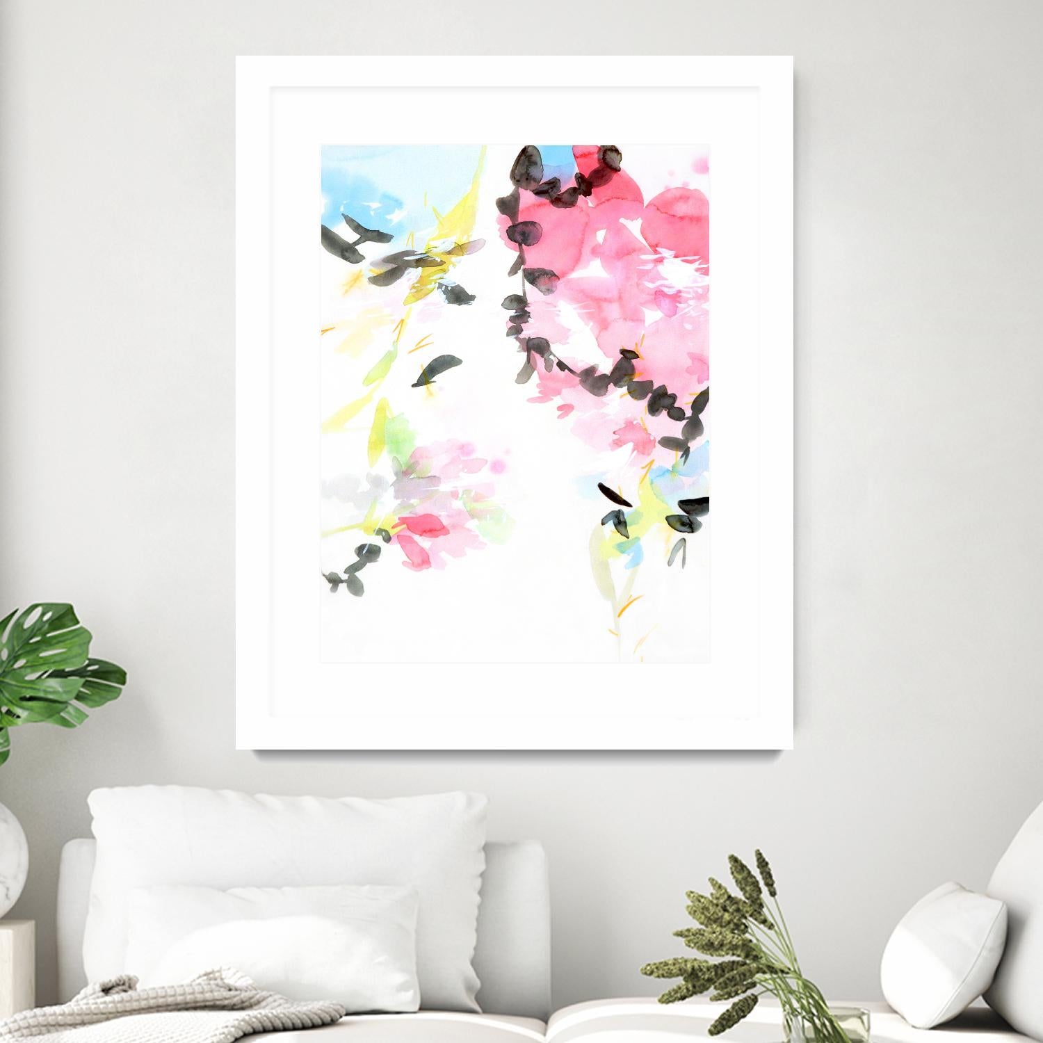 Spring Blossoms 2 by Elisa Sheehan on GIANT ART - multicolor abstracts; contemporary