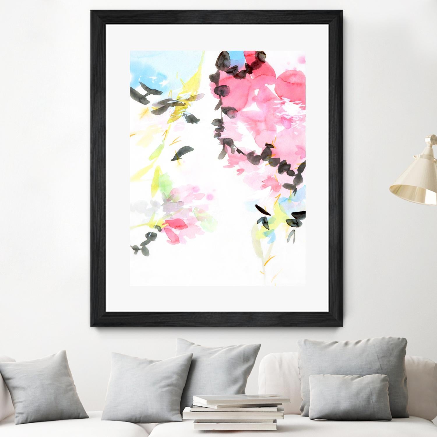 Spring Blossoms 2 by Elisa Sheehan on GIANT ART - multicolor abstracts; contemporary