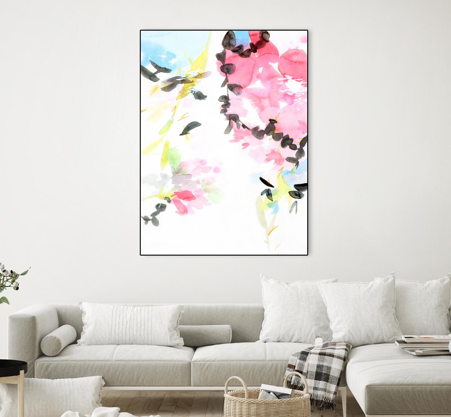 Spring Blossoms 2 by Elisa Sheehan on GIANT ART - multicolor abstracts; contemporary
